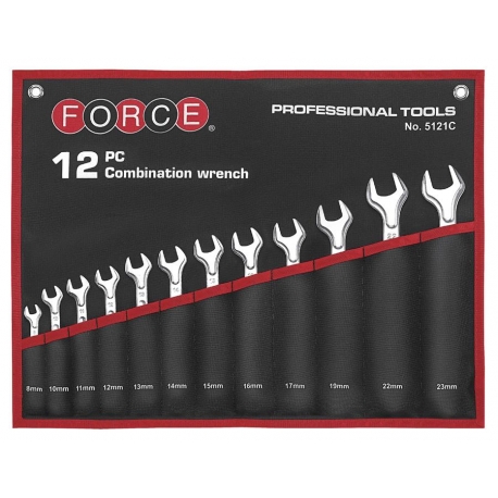 12pc Combination Wrench (sae) (cloth Bag)